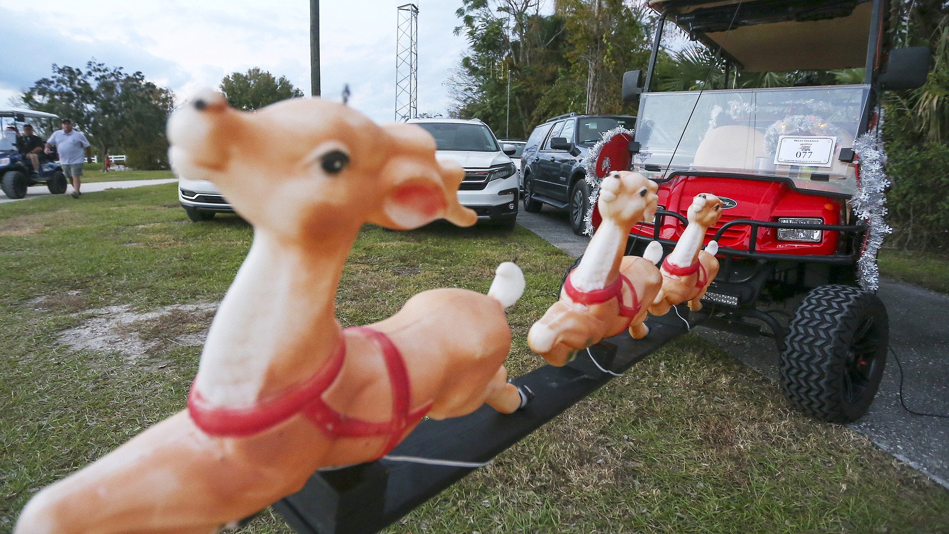 PHOTOS 2020 Winter Garden Christmas Golf Cart Parade West Orange
