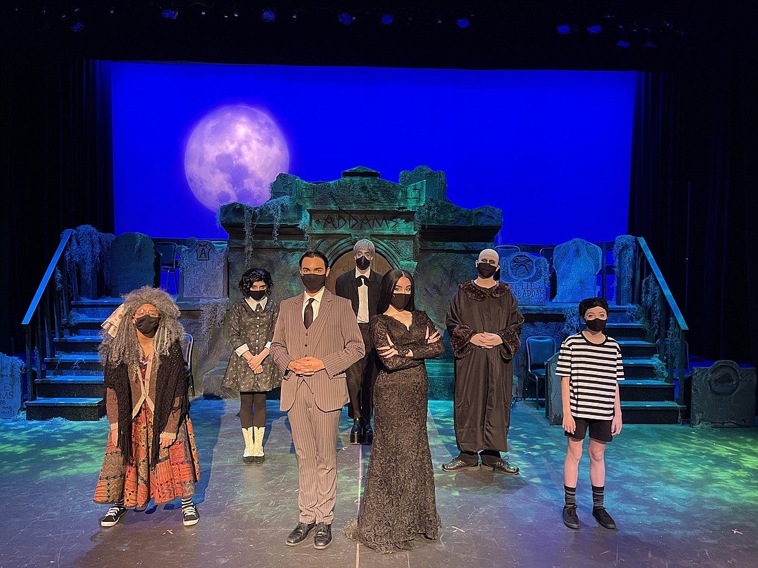 Dr. Phillips High theater students recently performed â€˜The Addams Family: Quarantined Concert Version.â€™ (Courtesy Jason Whitehead)
