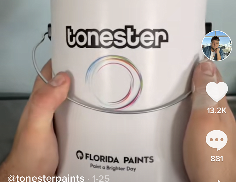 Florida Paints Hires TikTok S Tonester Paints   327642 Standard R850x580 