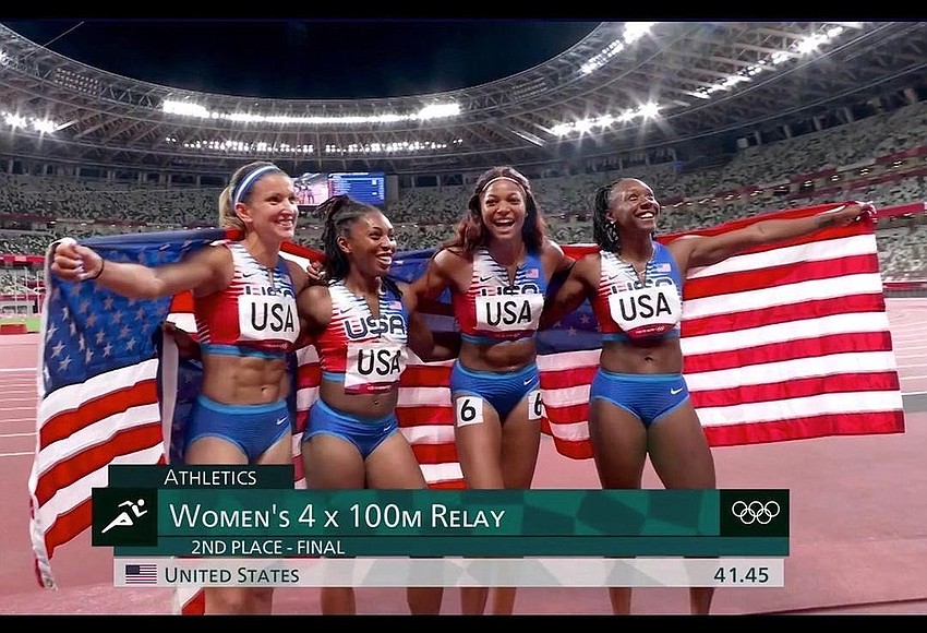 First Academy s Teahna Daniels Wins Silver In Olympic 4x100 meter Relay first-academy-s-teahna-daniels-wins-silver-in-olympic-4x100-meter-relay