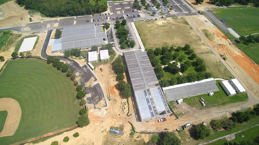 The Upper School campus on Tilden Road is expanding to meet the needs of the growing student population.