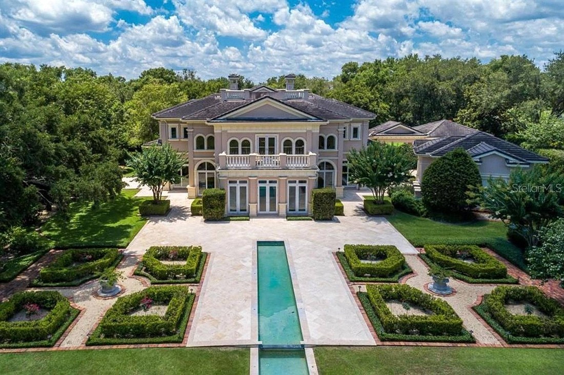 The home at 5318 Isleworth Country Club Drive, Windermere, sold Aug. 9, for $5,875,000.  opendoor.com