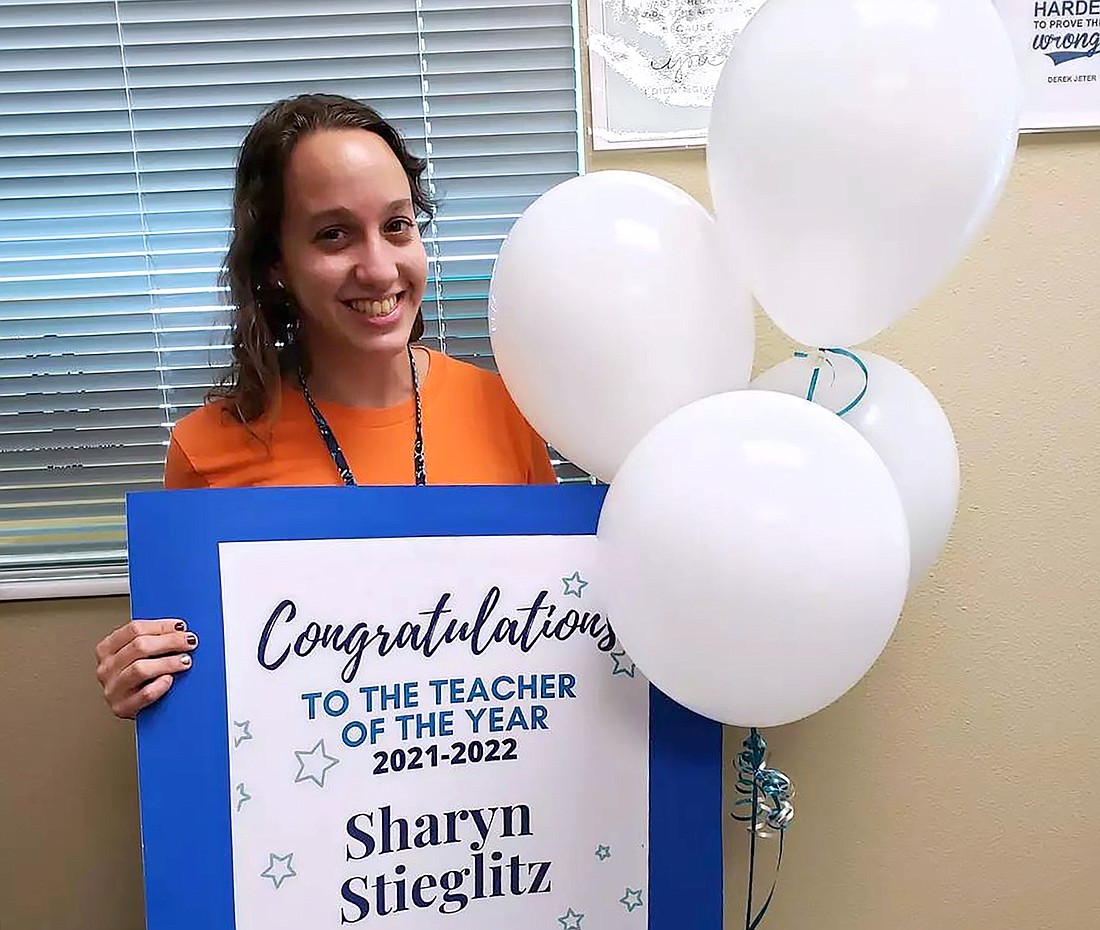 Sharyn Stieglitz comes from a family of educators. Photo courtesy, Water Spring Middle School