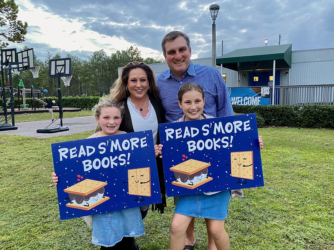 Foundation Academy celebrates the joy of reading with its "Read S'more