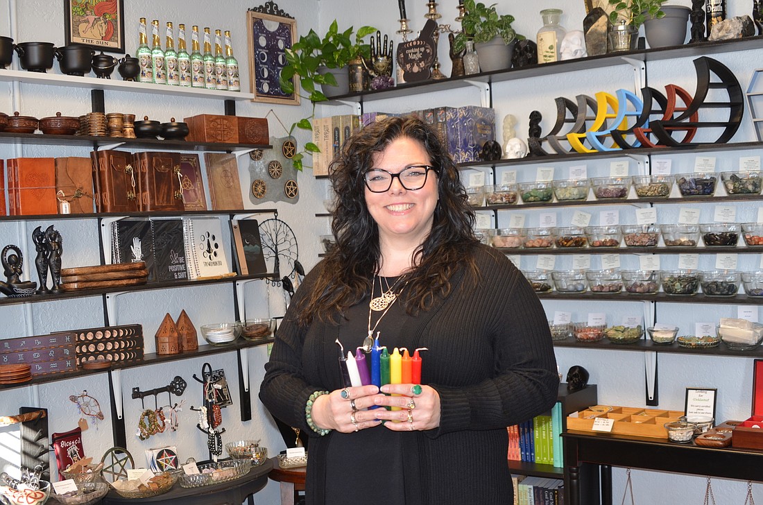 April Eckwielen owns The Stillroom, a metaphysical shop that caters to folks interested in nature-centered practices, crystals and herbs.