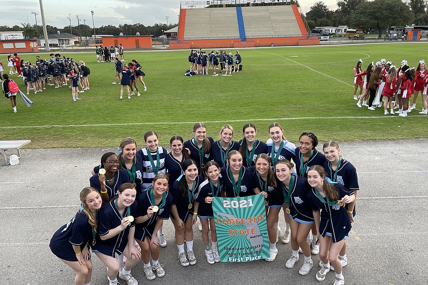 RCB Places Runner-Up at State Cheerleading Championships