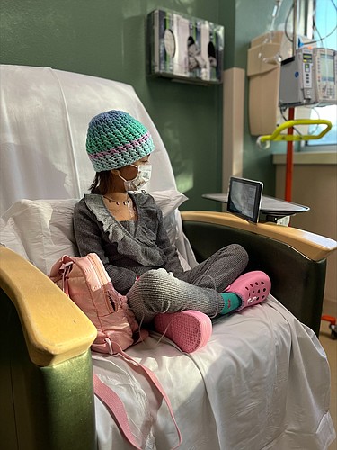 Shows and movies occupy Alena Ramos&#39; time during hospital visits.