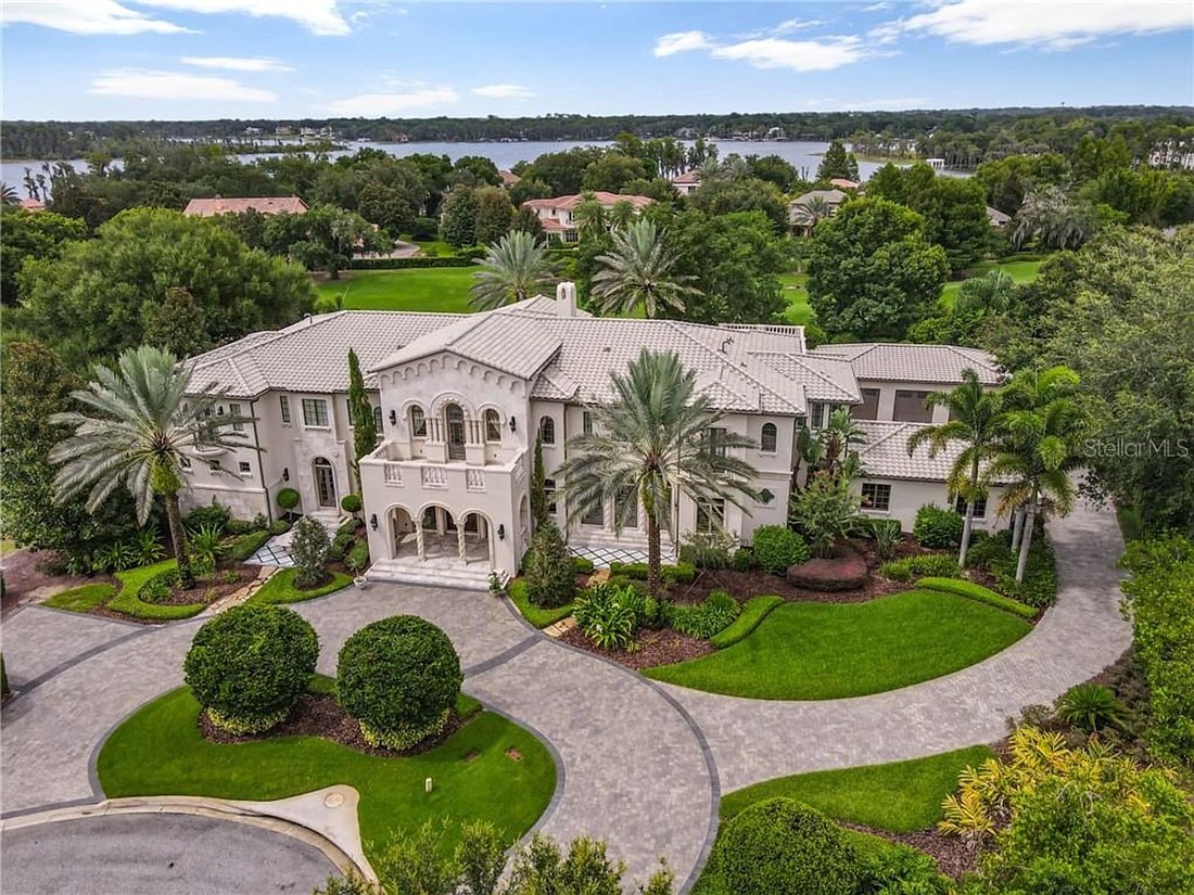 The home at 5507 Worsham Court, Windermere, sold Feb. 15, for $5 million. This custom estate is situated on the 14th green of Isleworth Country Club.Â corcoran.com