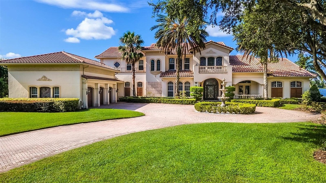 The home at 9131 Southern Breeze Drive, Orlando, sold April 7, for $3,399,000. This estate is sited on Big Sand Lake.Â bhhsfloridarealty.com