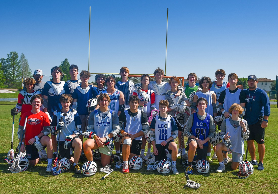 The Windermere Prep varsity lacrosse team has a strong bond on and off the field.