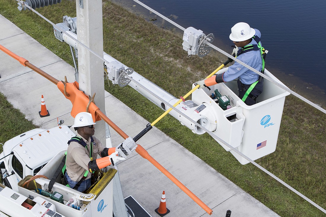 From strengthening power lines to inspecting power poles, FPL is planning upgrades to the local energy grid ahead of hurricane season. Courtesy photo