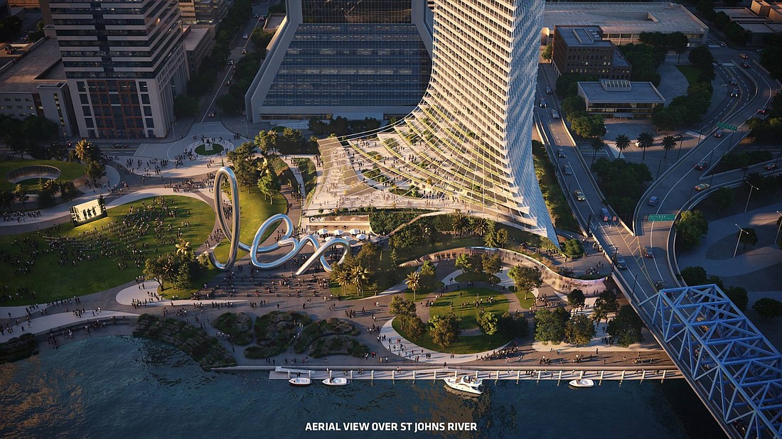 New York-based American Lions LLC was the sole bidder in the DIA&#39;s notice of disposition for a high-rise building at the future Riverfront Plaza park.