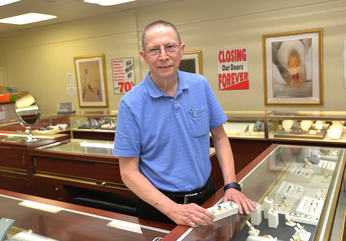 Butch Frazier, owner of Frazier Jewelers, is retiring and closing his store at 2925 Corinthian Ave. in Ortega. The store has been open for more than four decades.