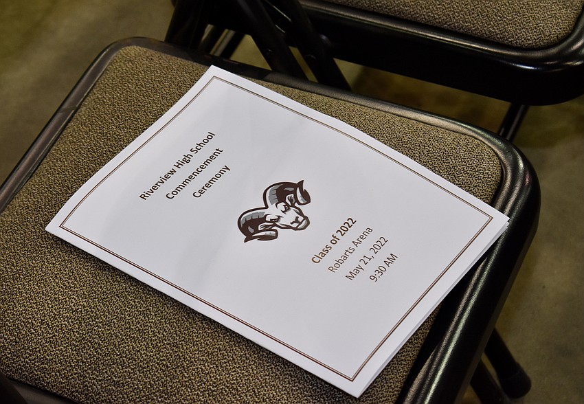 Each graduate received a program with which to remember the day.
