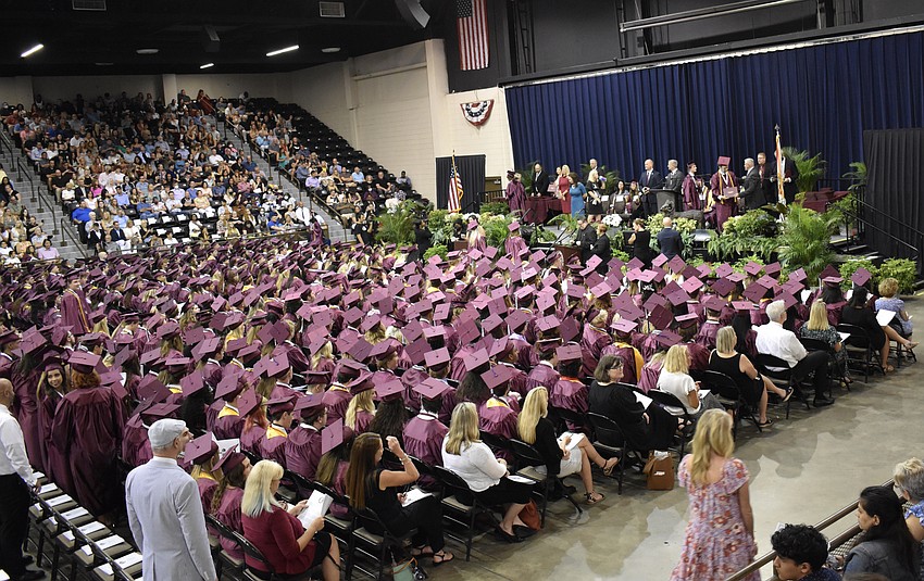 Robarts Arena was packed for the Riverview High graduation.