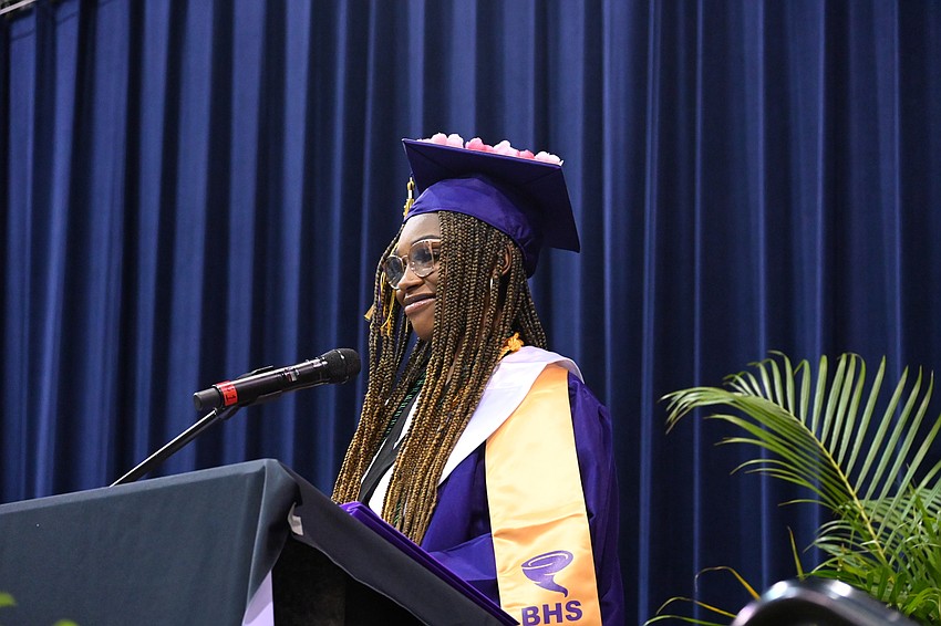 Commencement speaker Chloe Sebiro