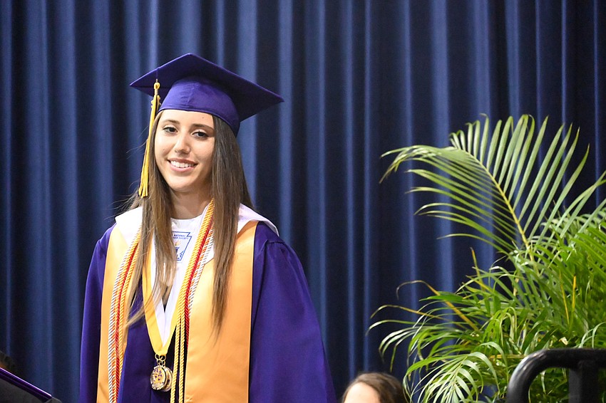 Commencement speaker Sofia Santiago Espinal