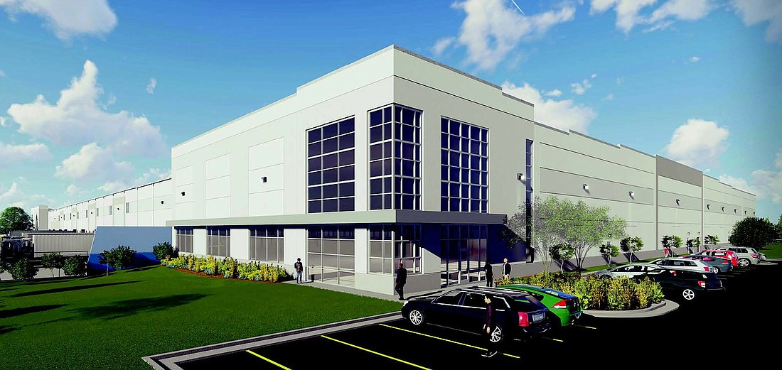 Pattillo wants to build an almost 298,000-square-foot shell building and its foundation at 5800 Imeson Road.