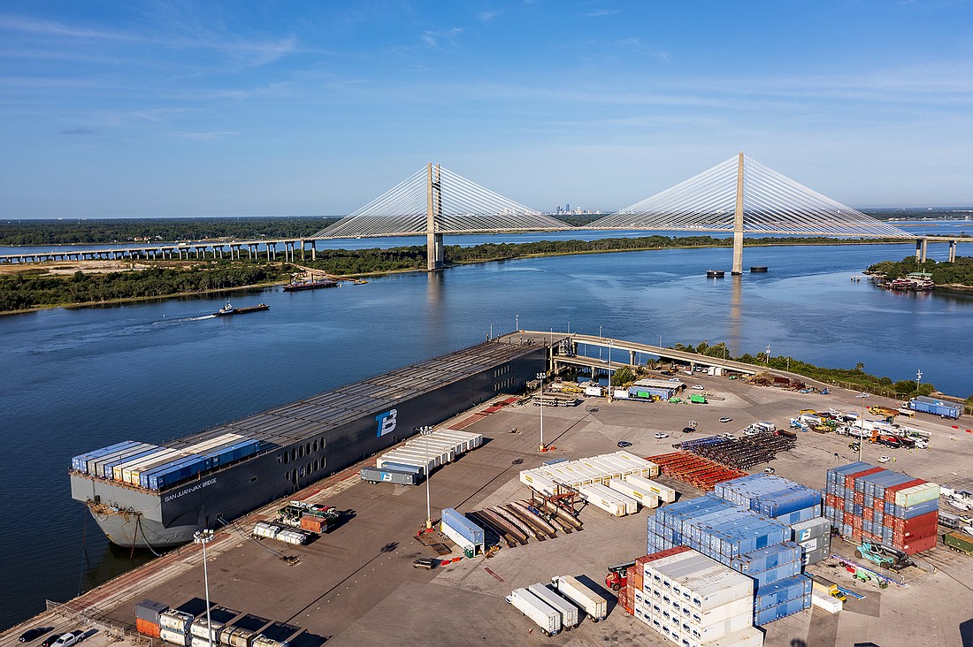 Trailer Bridge has three offices in Jacksonville, including a port office at Blount Island. The company is a full-service brokerage and logistics provider moving goods across North America.