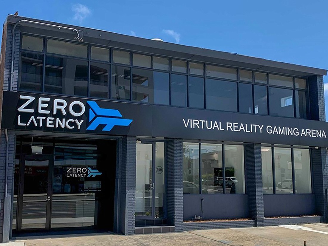 The Zero Latency virtual reality gaming arena in Sydney, Australia.