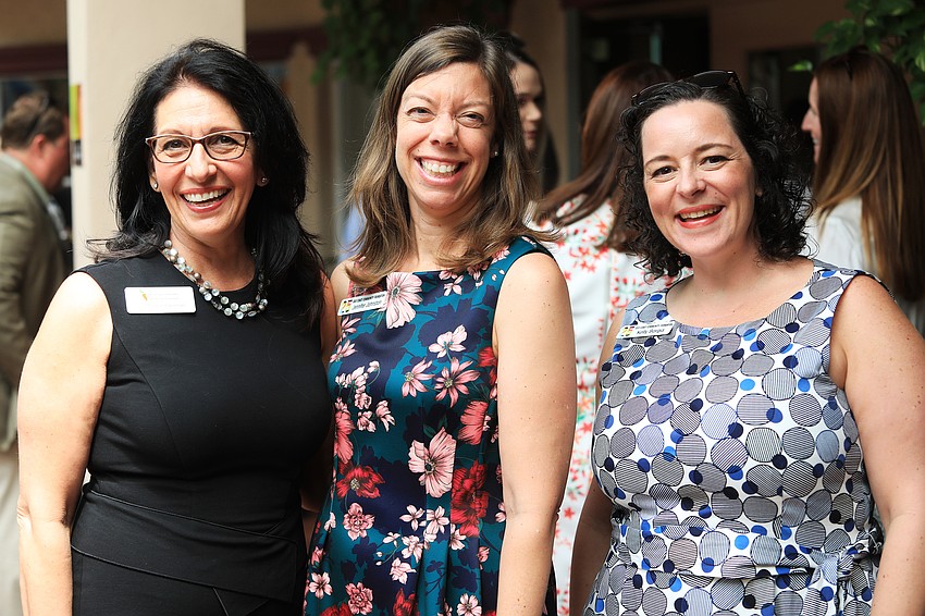 Michelle Kapreilian, Jennifer Johnston and Kelly Borgia