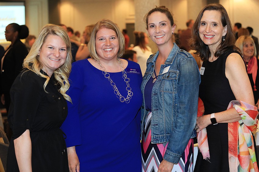 Kayla Murphy, Stacy Groff, Miranda Landsdale and Kathy Jordan