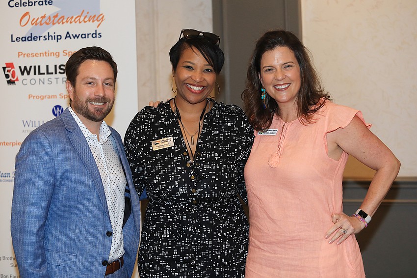 Taylor Aultman, Kaveecia Moore and Kameron Hodgens