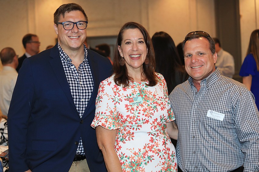 Travis Barrows, Laura Randall and Bill Sadlo