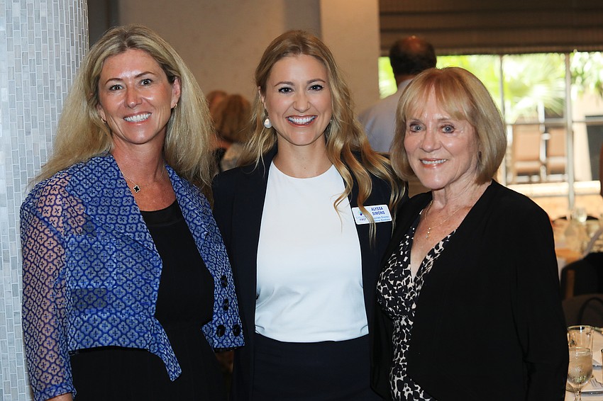 Aurelie Van Den Broek, Alyssa Simons and Kay Aidlin