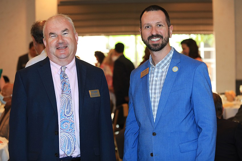 Declan Sheehy and Dwayne Peterson