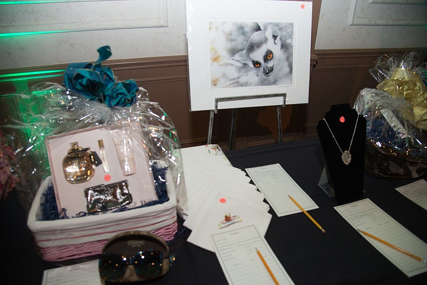 The event featured a wide selection of silent auction items.