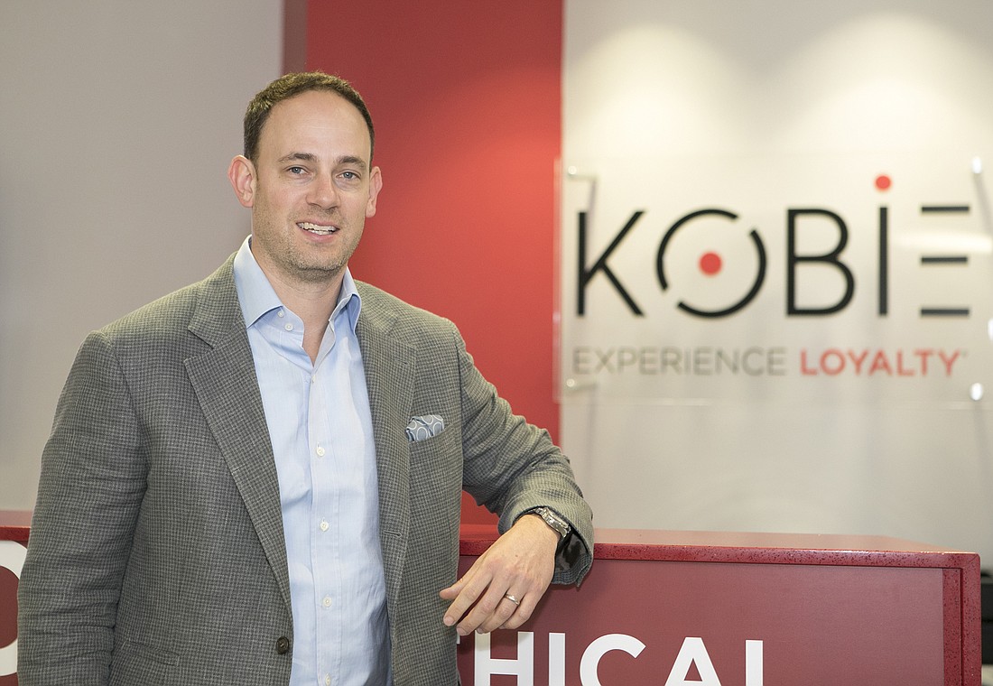 Kobie Marketing CEO Bram Hechtkopf, 38, is the second generation to oversee the firm.