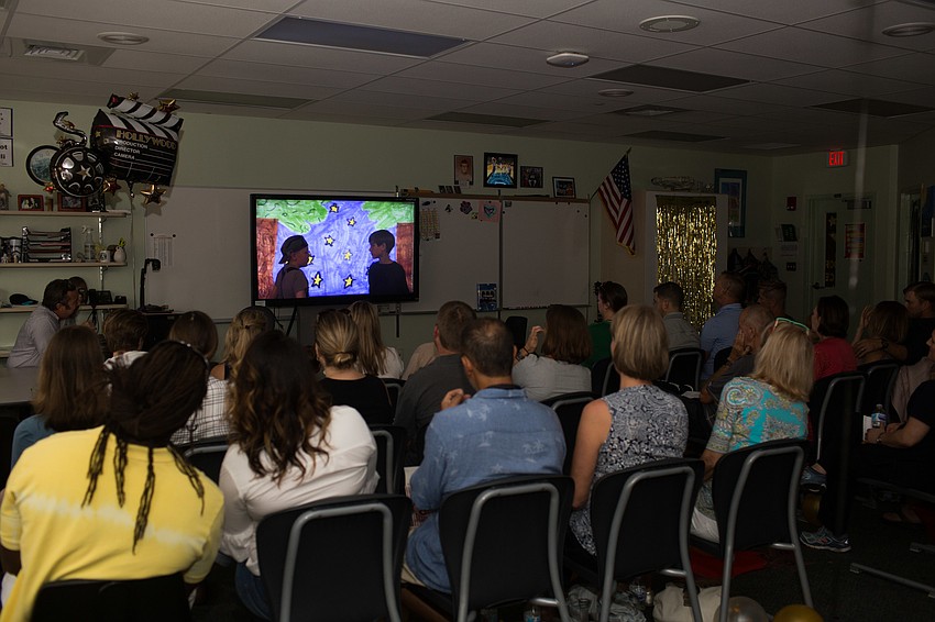 The films were created using MovieMaker.