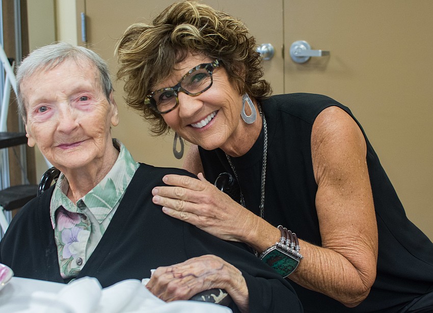 Jalna Dielman with photographer Barbara Banks