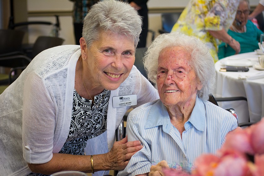Jackie Earney and Thelma Rollins