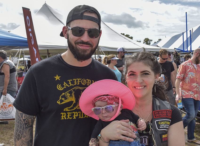 Anthony Rizzo, Izabella Zahn and Andrea Zahn