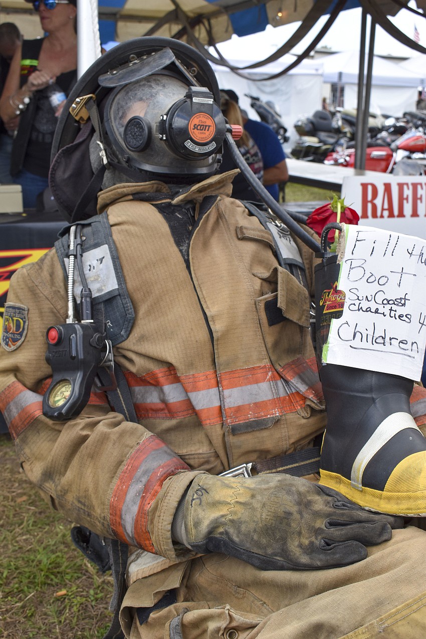 Fire and Iron Motorcycle Club raised money for Suncoast Charities for Children.
