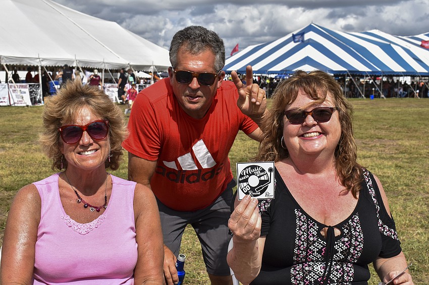 Lynn Omelia, Jeff Atkinson and Charlotte Teets