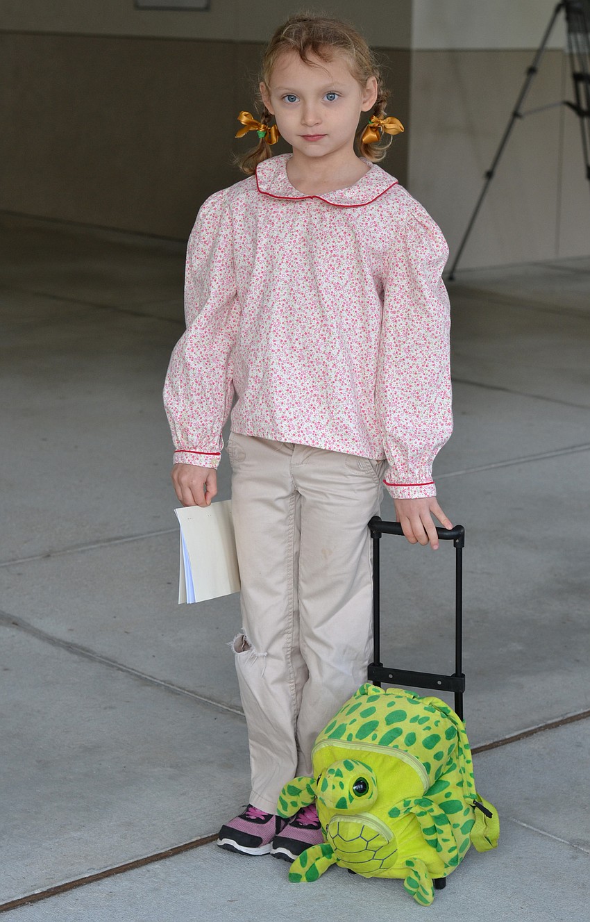 Max Miville's family heritage is French. He dressed as an immigrant from France.