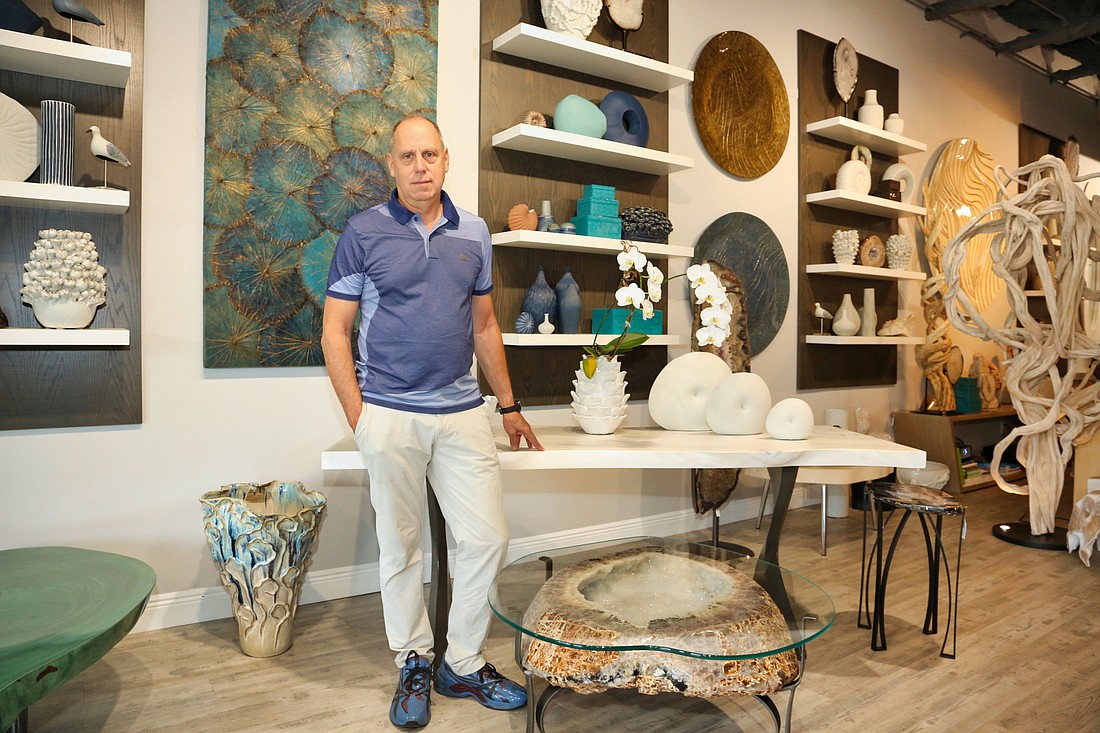 Mitchell Siegel of Cocoon Gallery says Naples has a greater concentration of wealth than Greenwich, Connecticut. (Photo by Stefania Pifferi)