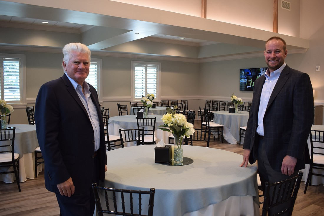Robert and Jeff Toale say the Celebration of Life Center in Lakewood Ranch will be on the cutting edge of modern funeral home service.