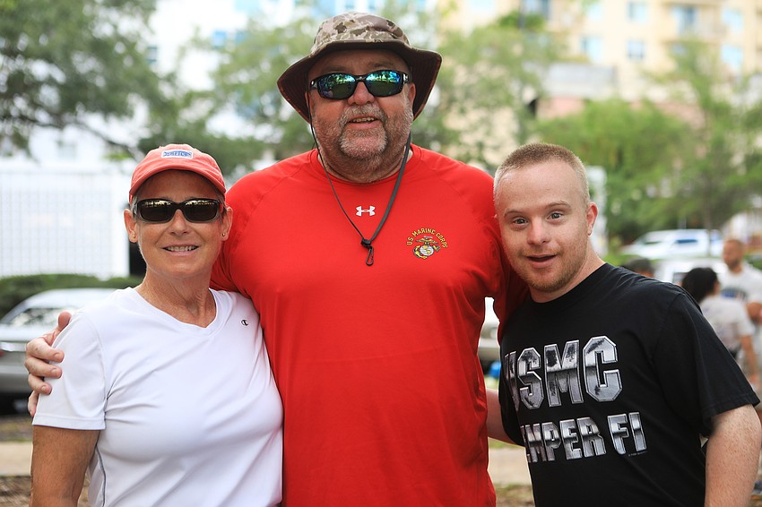 Cindy, Ken and Clint Calhoun