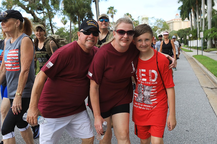 Carl Hunsinger, Tanya Perry and Macoy Kmetz