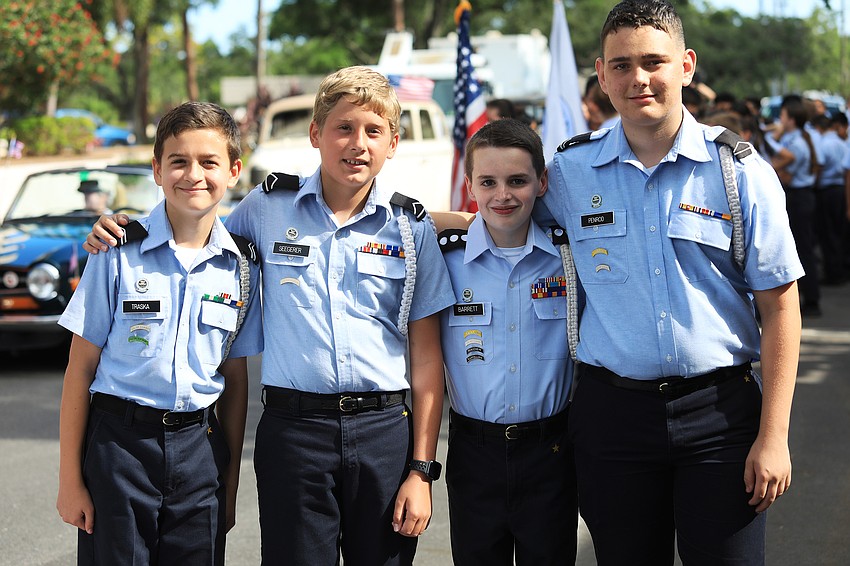 Cody Traska, Arthur Seegerer, Colin Barrett and Nicholas Penrod