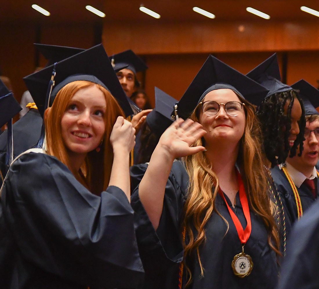 West Orange Times & Observer | Photo - Students waived to their ...