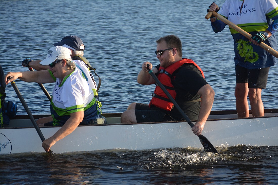 Columnist Ryan Kohn got a personal experience with dragon boating in 2019. He knows what a workout it can be. File photo.