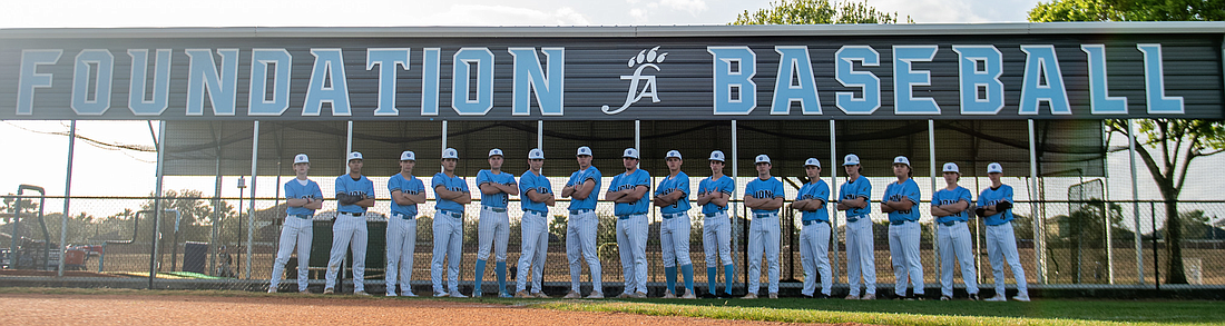 Foundation Academy baseball team made history as it sought its way into the Final Four for the first time. Courtesy photo: Thomas Lightbody.