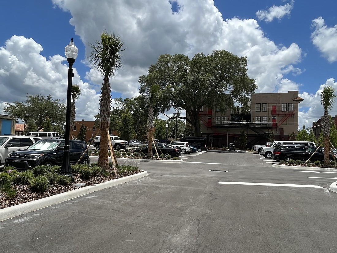 Winter Garden opens Boyd parking lot