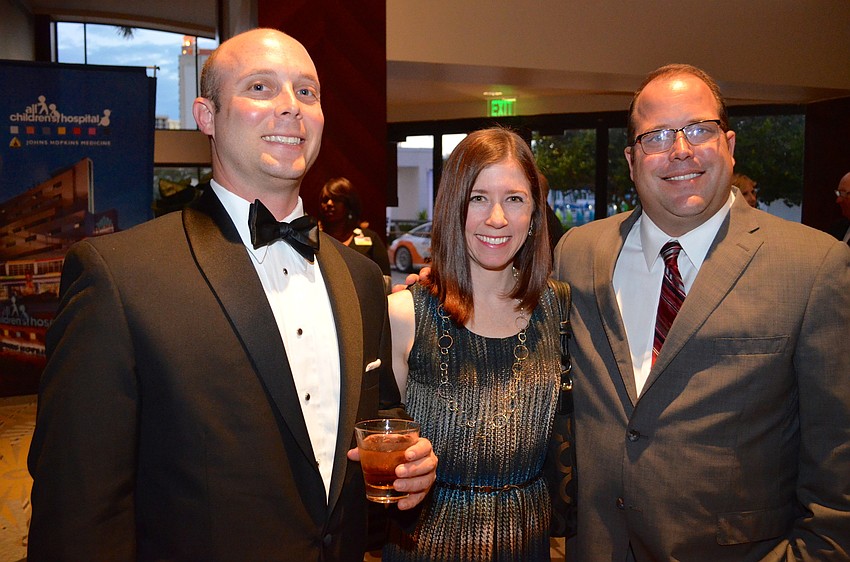 Scott Stuart, Nan Morgan and Brad Kayser