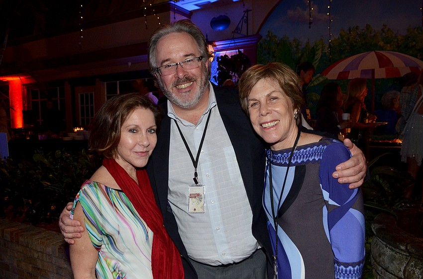 Patricia and Chris Caswell with Chari Isaacs